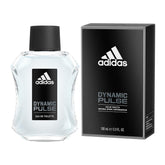 Adidas Dynamic Pulse Eau De Toilette Spray 100ml 3.4 Fl.oz. Long Lasting | Masculine Fragrance